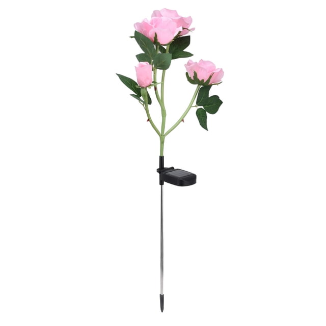 Luz de rosa solar lámpara de flor al aire libre de iluminación suave decorativa automática para jardín para patio ANGGREK Otros