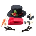 thumbnail image 2 of ziyahi Snowman Dress Up Kit Household Scene Layout Interesting Exquisite Outdoor Christmas Decoration Set Landscaping Prop Type 2, 2 of 9