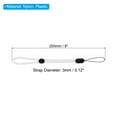 thumbnail image 2 of Unique Bargains 200mm 8 Inch Hand Wrist Strap Lanyards, 20 Pcs Nylon Adjustable Wristlet String Cord, White, 2 of 6