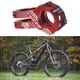 thumbnail image 2 of Potencia de bicicleta MTB, abrazadera de manillar de 31,8 mm, potencia de aleación de aluminio ligera y resistente para rojo, 2 of 8