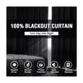 thumbnail image 2 of Cortina Blackout Para Ventana 214x160cm Aislado 2 Paneles, 2 of 4