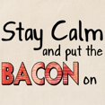 thumbnail image 2 of CafePress - Keep Calm And Put The Bacon O Tote Bag - Unisex Canvas Tote Bag, Beige, 1-Piece, 2 of 6