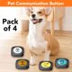 thumbnail image 2 of Botones de Comunicación para Perros CSD Set de 4 Unidades Grabables, 2 of 6
