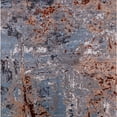 thumbnail image 1 of Ahgly Company Machine Washable Indoor Square Industrial Modern Eggplant Purple Area Rugs, 4' Square, 1 of 7