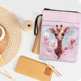 thumbnail image 4 of HELLHERO Giraffe Book Cover Sleeve Book Sleeve Cover for Lightweight Book Organzier Holder Polyester Fabric with Book Protection and Decorative Design, Giraffe, 4 of 8