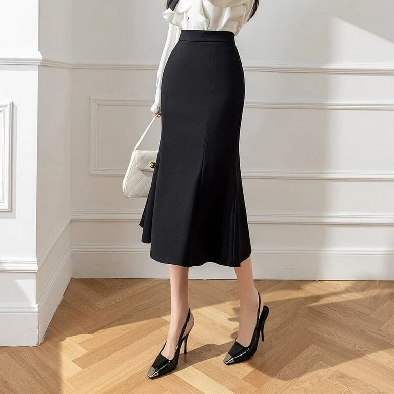 women's casual swing skirt, grey maxi skirt 0867# women's casual swing skirt, grey maxi skirt 0867#