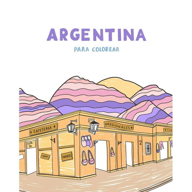 Argentina para colorear (Paperback) 