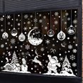 thumbnail image 2 of Christmas Decorations Christmas Window Clings For Glass Window 9sheets Christmas Window Decals Snowflakes Christmas Window Stickers For Kids Holiday Window Clings Winter Visual Studio, 2 of 5