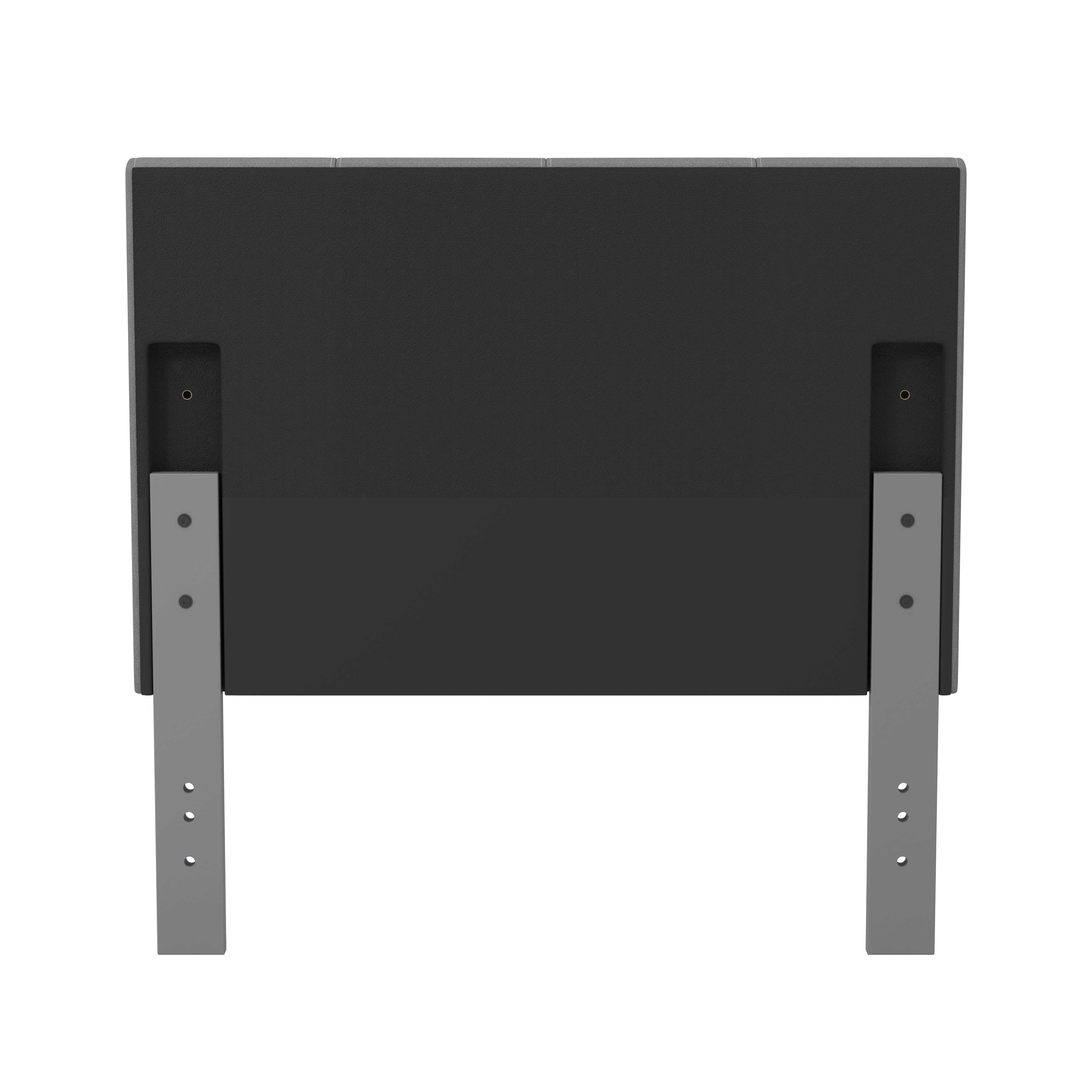 Furniture of America Mellie Fabric Headboard, Twin, Gray