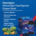 thumbnail image 2 of Hepatalgina Natural After-Food Digestive With Artichoke, Boldo, Daucus Carota, Menthol Extract, 120 ml / 4.06 oz dropper bottle, 2 of 4