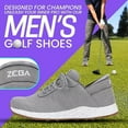 thumbnail image 3 of Zeba Men's Hands Free Slip-On Golf Shoes, 3 of 6