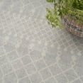 thumbnail image 3 of Nourison Astra Machine Washable 4' x Round Grey Bohemian Indoor Rug, 3 of 9