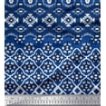 thumbnail image 1 of Soimoi Georgette Viscose Fabric Aztec Geometric Print Fabric by The Yard 42 Inch Wide, 1 of 3
