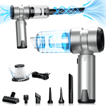 Car Vacuum Cleaners for Car, 100W Handheld Vacuum with 14000PA Suction, 2 in 1 Portable Mini Cordless Vacuum with Multi-Nozzles for Small Jobs, Car, Office Desk, Keyboards