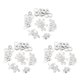 thumbnail image 1 of 315Pcs 304 Arandelas Planas de Acero Inoxidable M3 M5 M6 M8 M10 para Herramienta de Kit de Reparacion de Tornillos, 1 of 6