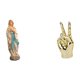 thumbnail image 1 of Escultura de María con gesto de manos. Estatua creativa de resina. Obra de arte decorativa para oficina, coche, sala de estar, estantería o, 1 of 8