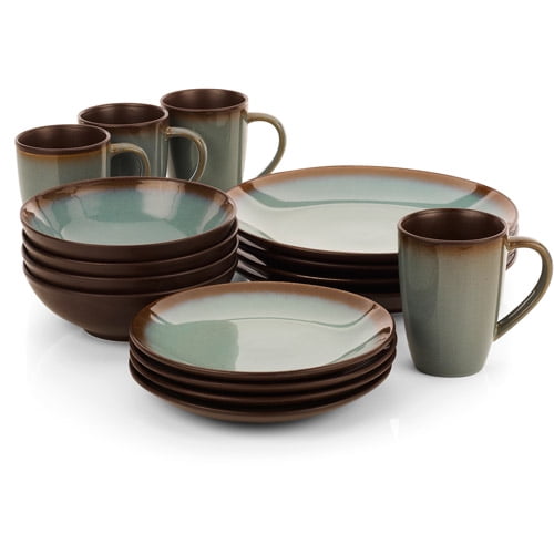 Home Trends Lagoon 16piece Dinnerware S