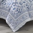 thumbnail image 5 of Laura Ashley Charlotte Comforter Set, Twin, Blue, 5 of 5