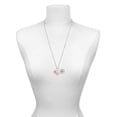 thumbnail image 3 of Delight Jewelry Silvertone Emoticon :-) - Smiling - Purple Heart Nurse Strong Zoe Necklace, 3 of 4
