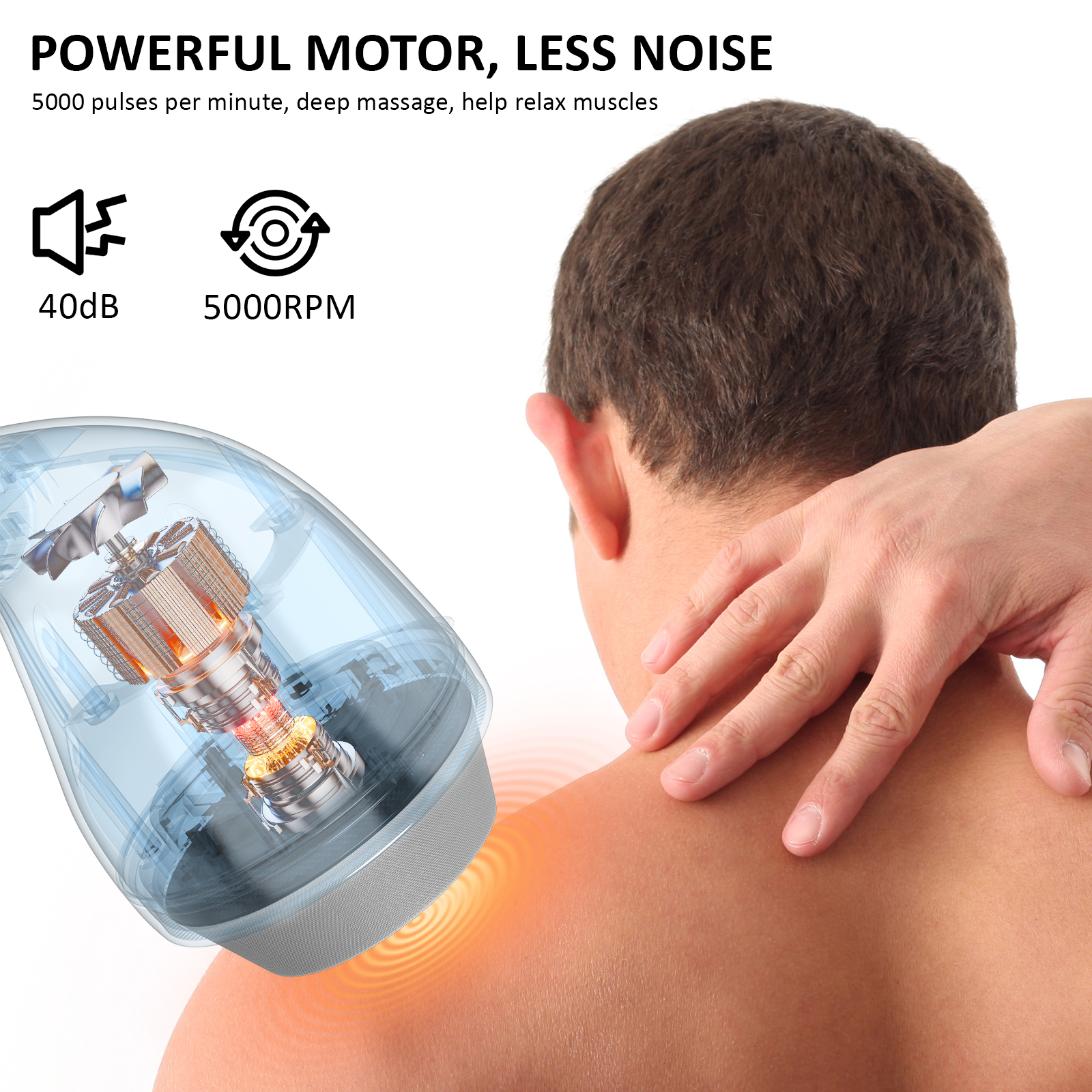 NEXPURE Handheld Neck and Back Massager photo 2