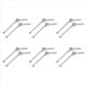 thumbnail image 1 of 12 Piezas de Eje de Transmisión Delantero de Metal CVD 0090 para 12428 12423 1/12 RC Repuestos de Actualización de Camión de Oruga de Coche de Curso Corto, 1 of 5