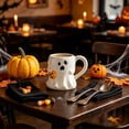 thumbnail image 5 of Halloween Relief Coffee Mug, Cute Tea Coffee Mugs, Ceramic Coffee Cups with 3D Embossed Design, Halloween Gifts for Women, Mugs for Halloween Decor Party (White), 5 of 7