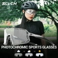 thumbnail image 2 of Scvcn Photochromic Cycling Sunglasses For Man Woman Bike Sports Eyewear Ride Bicycle Glasses Outdoor MTB Eyewear Fishing Golf Hiking motorcycle Eyewear UV400, 2 of 7