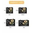 thumbnail image 7 of Large Induction Cooktop Protector Mat You Are My Sunshine Stove Top Covers for Electric Stove, Yellow Sunflowers Cute Bees Heart Black Decorative Stove Burner Cover Mats, Glass Top Stove Cover, 7 of 7