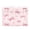Pink Plaid Bow, variant on Large Fliplid Foldable Storage Bin Boxes Cubes Baskets with 2 Handles for Clothes Books 16.5x12.6x11.8 Inch Pink Plaid Bow