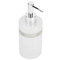 thumbnail image 1 of Dispensador de jabón de resina blanca de 300 ml moderno y lujoso para champú, ducha y lavado de manos, 1 of 8