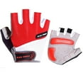 thumbnail image 4 of Guantes de ciclismo Irfora Guantes de ciclismo transpirables de medio dedo Anti Slip Pad Motocicleta MTB Road Bike Guantes Hombres Mujeres Deportes Bicicleta Guantes Irfora Guantes de ciclismo, 4 of 7