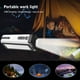 thumbnail image 1 of Luz Que Acampa Linterna de emergencia con luz de camping USB 2400mAh XPE+COB Luces de trabajo (Blanco), 1 of 8