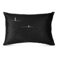 thumbnail image 2 of Iconic Landmarks and Bridge Soft Plush Pillow Cover, Zippered Design, Comfortable for Bedroom and Sofa, 2 of 9