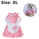 thumbnail image 2 of Vestido tutú para perro con cara de cachorro, ropa para cachorros y niñas, traje para perros pequeños y medianos, ropa para gatos, vestidos para mascotas para perros, 2 of 6