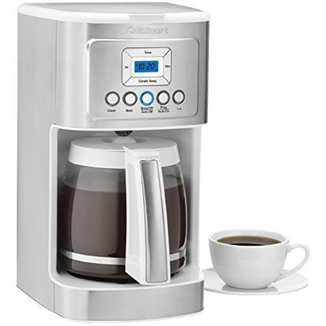 Cafetière Programmable Perfectemp de 14 Tasses - Blanche