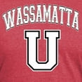 thumbnail image 3 of CafePress - Wassamattau Men's Deluxe T Shirt - Mens Tri-blend T-Shirt, 3 of 4