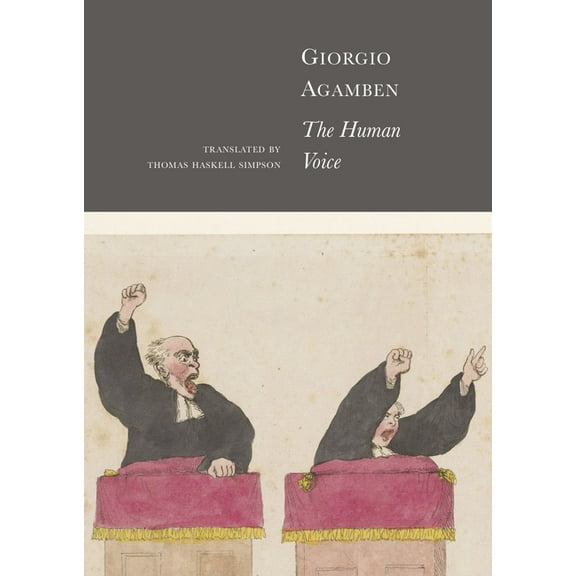 Italian List The Human Voice, (Hardcover)