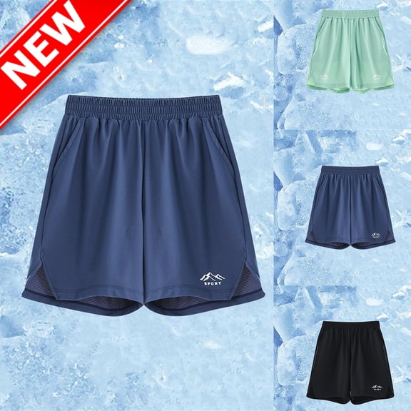 Taqqpue Toddler Boy Shorts Elastic Waist Boys Athletic Basketball Soccer Shorts Summer Pull-On Comfort for Playwear (3-15 Years)