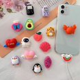 thumbnail image 2 of Q versión Penguin iPhone Cable de datos funda protectora Cute Little Tiger astronauta, 2 of 4
