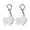 2pcs, variant on 1/2/3Pcs Guitar Pick Holder Keychain Portable Travel Hanging Clear Plastic Pick Storage Case Metal Key Ring Guitarists Guitar Lovers Gift