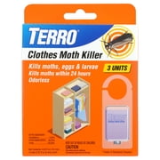 Terro Clothes Moth Killer, 3 Pack