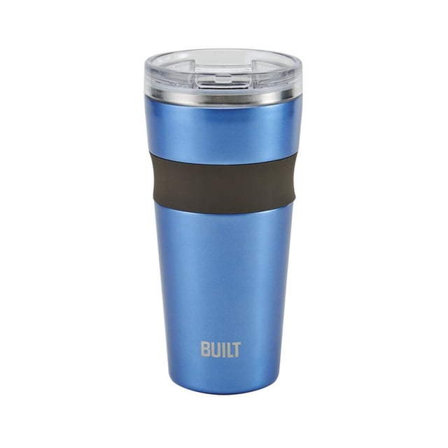 Termo de Acero Inoxidable Anti fugas Azul Built de 709 ml