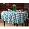 The Pioneer Woman Charming Check Fabric Tablecloth, 70" Round, Multicolor, Available in Multiple Sizes
