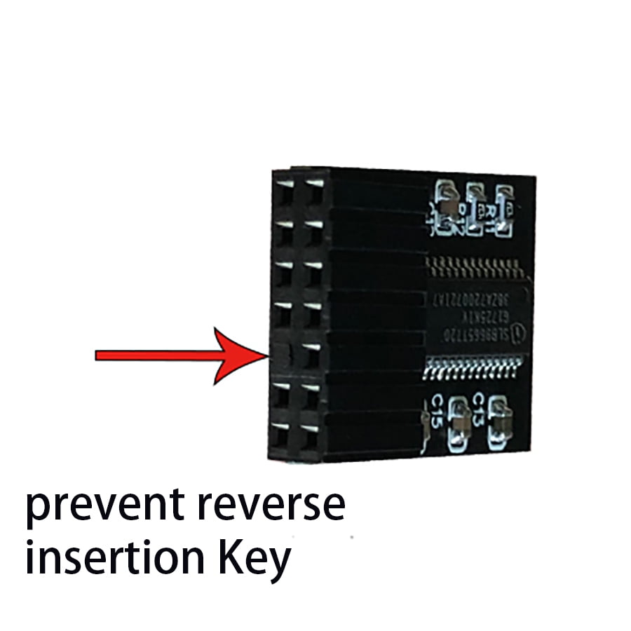 TPM 2.0 Security Module For ASUS Motherboard 14 Pin LPC Card Win 11 USA