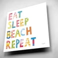 thumbnail image 4 of Epic Art 'Sea Sand Sun I' by Courtney Prahl, Acrylic Glass Wall Art, 12"x12", 4 of 8