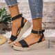 thumbnail image 5 of WILLBEST Sandalias Ortopédicas Para Mujer, Para Uso Diario, Informal Y Al Aire Libre, Diseño De Punta Abierta, Tacón De Cuña, Suela Gruesa, Calzado De Verano Cómodo Para Combinar Con Jeans., 5 of 8