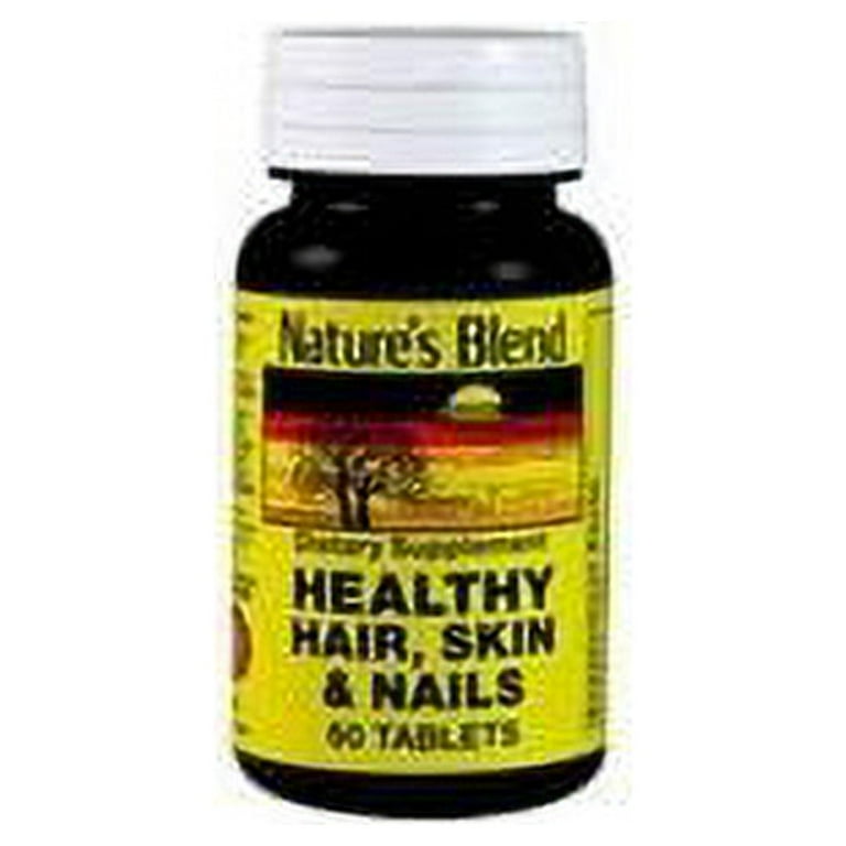 Nature`s Blend Healthy Hair, Skin & Nails Tablets 60 ct Nature`s Blend Healthy Hair, Skin & Nails Tablets 60 ct