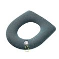 thumbnail image 1 of Cojín Universal para asiento de inodoro, cubierta gruesa para inodoro, anillo de inodoro lavable, suave, 1 of 5