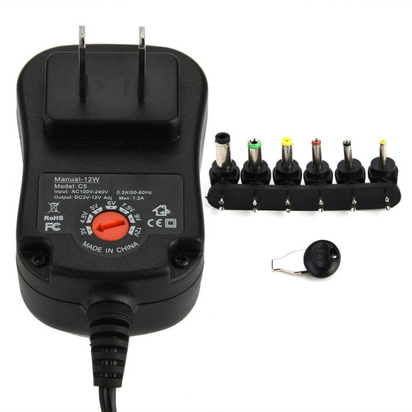 AC DC Power Adapter Reliable Small DC Ripple Power Adapter For LED Display LED Light Notebooks Routers