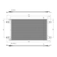 thumbnail image 6 of Sunbelt Condenser For Peterbilt Fits 389 -- 12.7L 14.9L, 6 of 6